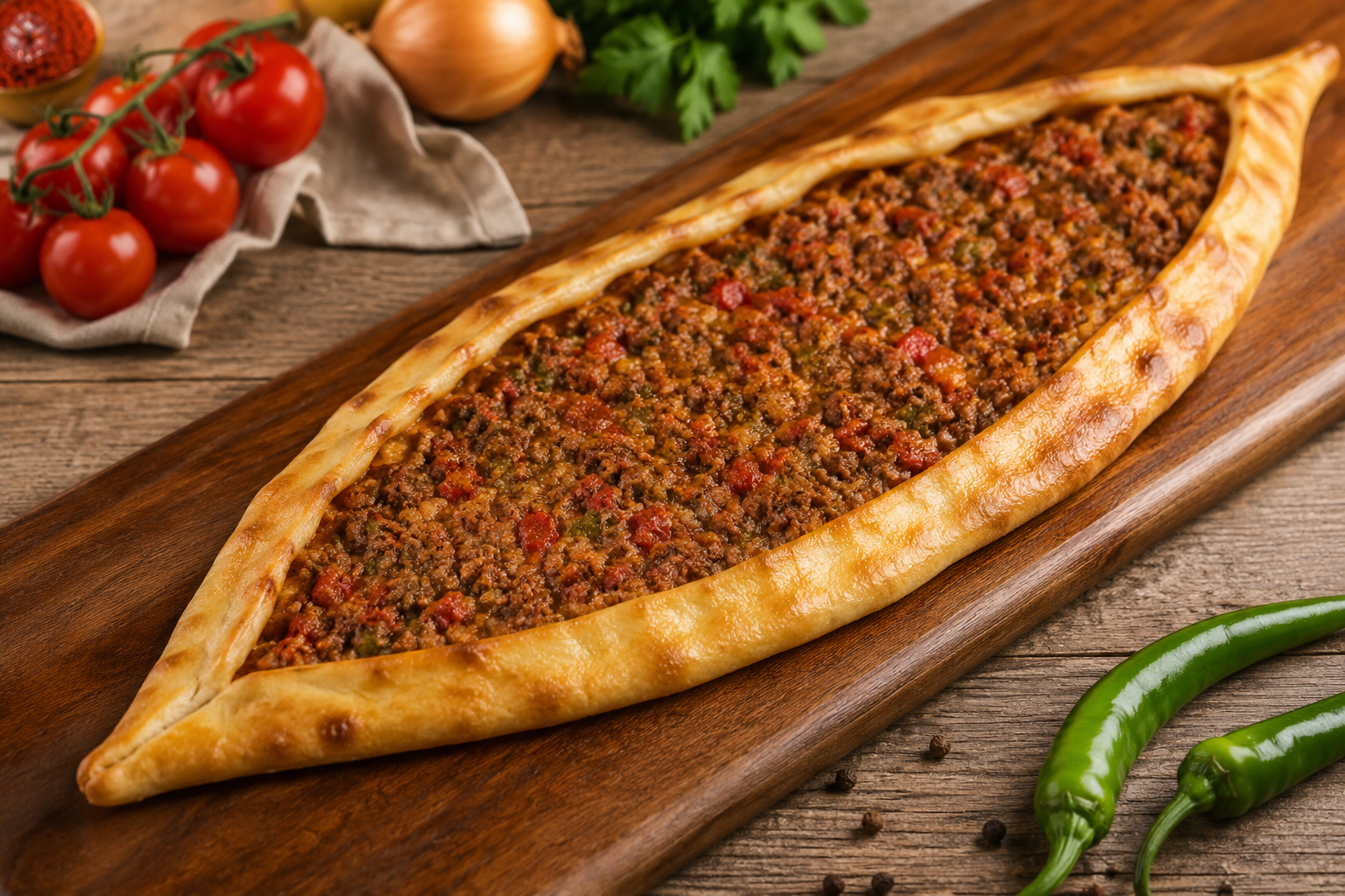 Kıymalı Pide 